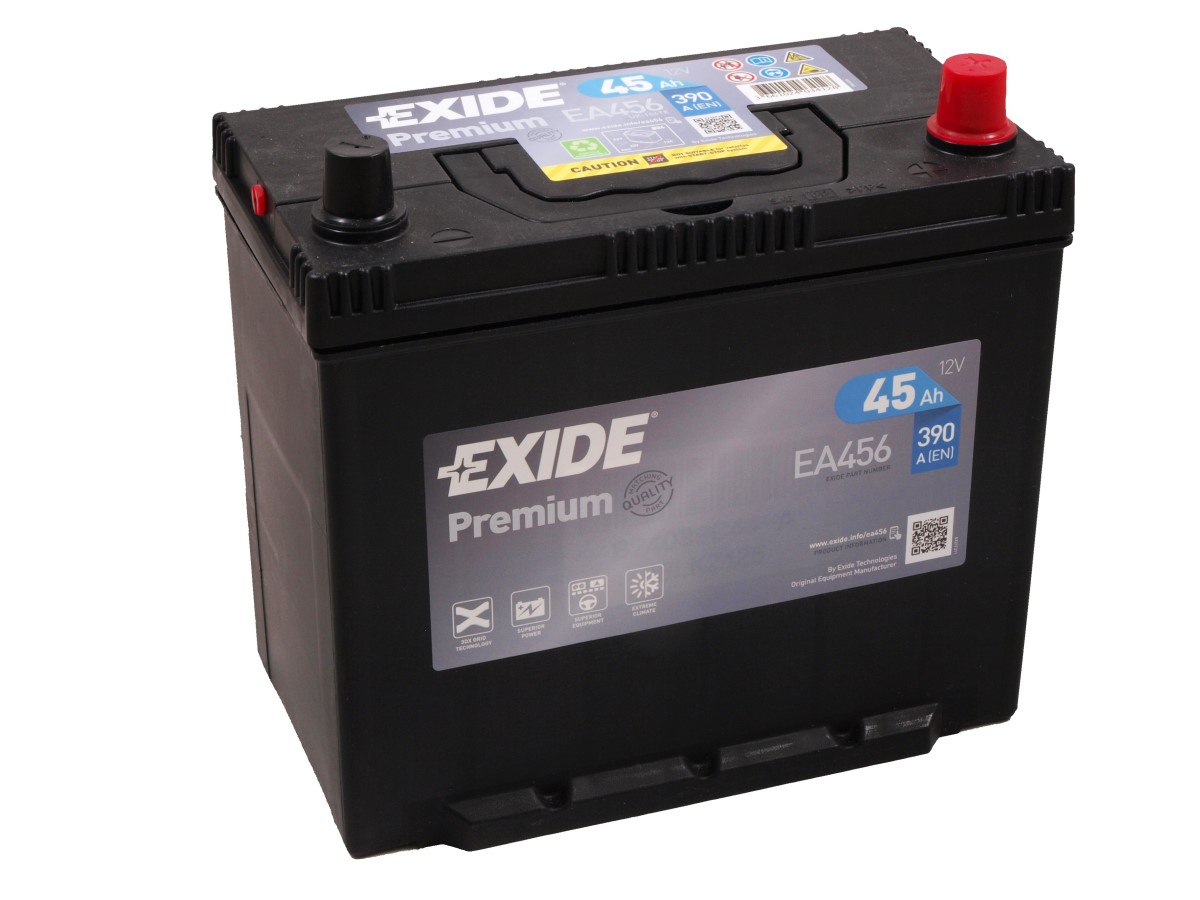EXIDE Premium 12 V 45Ah (c20) 390 A(EN) 237x127x225 0/3 EAN3661024034128